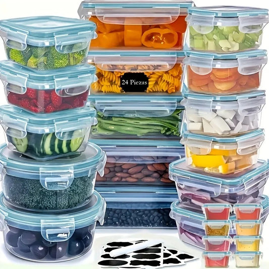 Premium 48-Piece Airtight Food Storage Container Set